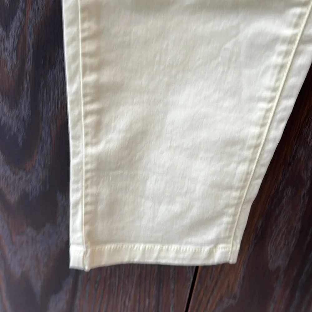 Stile Bennetton, Light Yellow Women’s Pants Small Spring Travel Work Casual - Picture 4 of 11